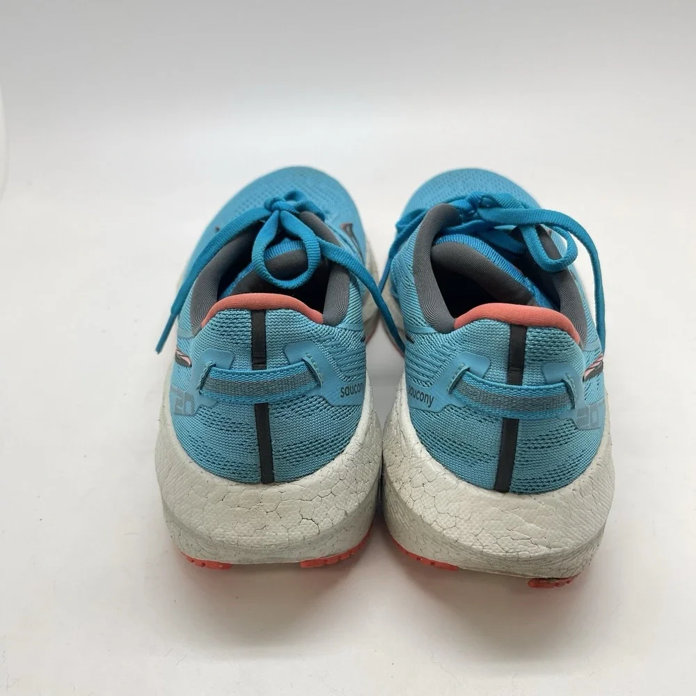 Saucony Sneakers Womens 8.5 Triumph 20 S10759-31 Blue Athletic‎ Running Shoes